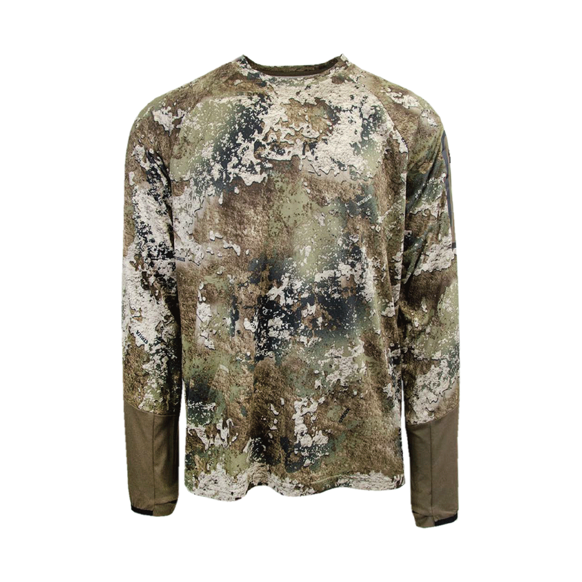 Youth Spike Cave Long Sleeve Performance Tee - Strata