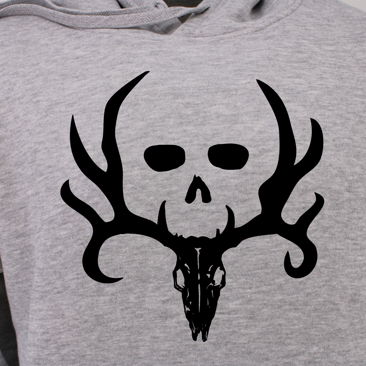 Bone Collector CVC Hoodie - Heather Gray