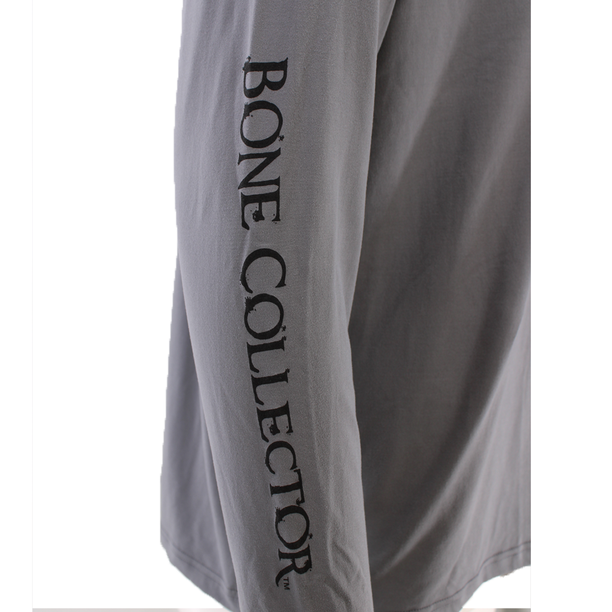 Bone Collector Long Sleeve Performance Shirt - Cool Gray