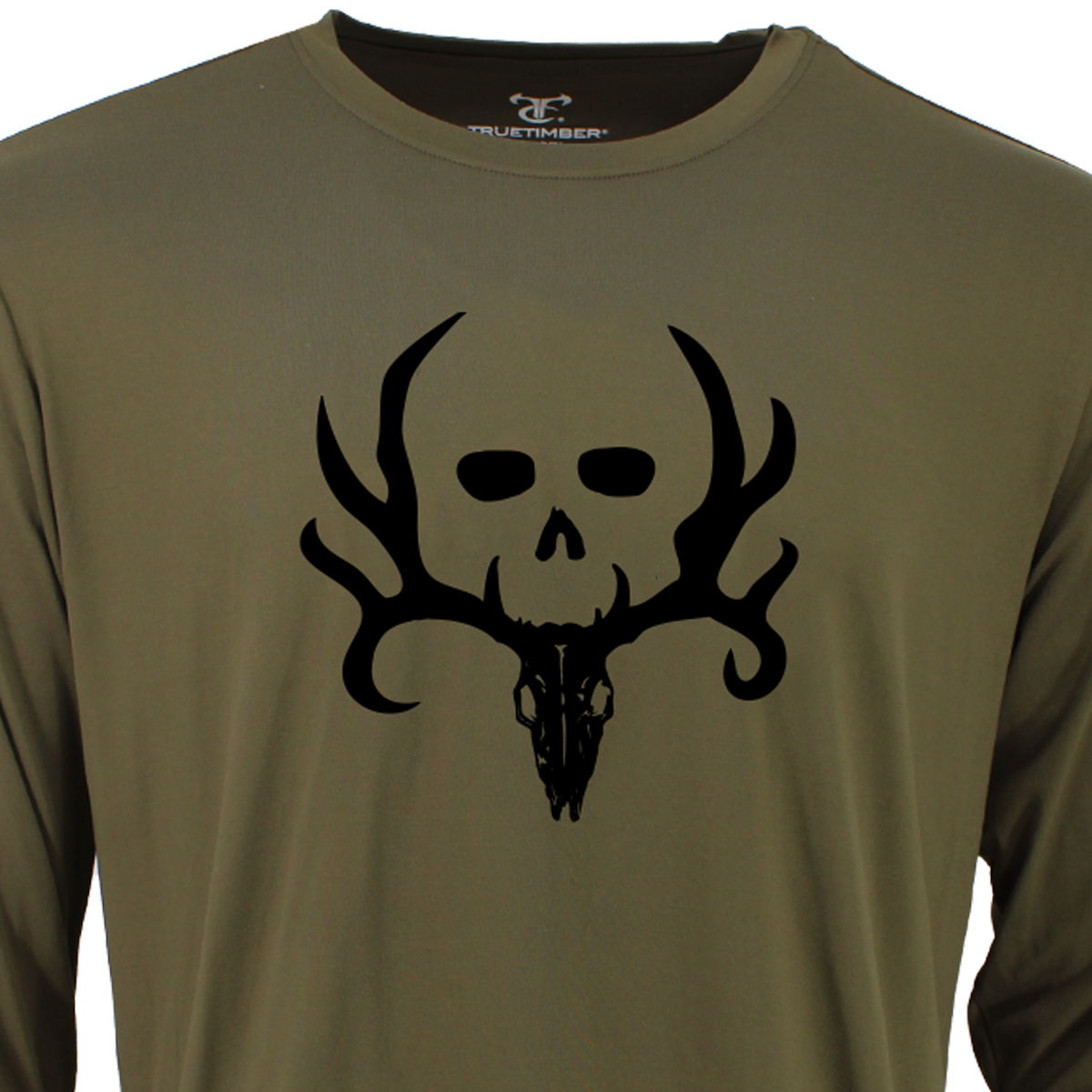 Bone Collector Long Sleeve Performance Shirt - Olive Night