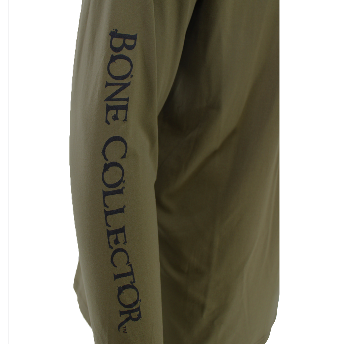 Bone Collector Long Sleeve Performance Shirt - Olive Night