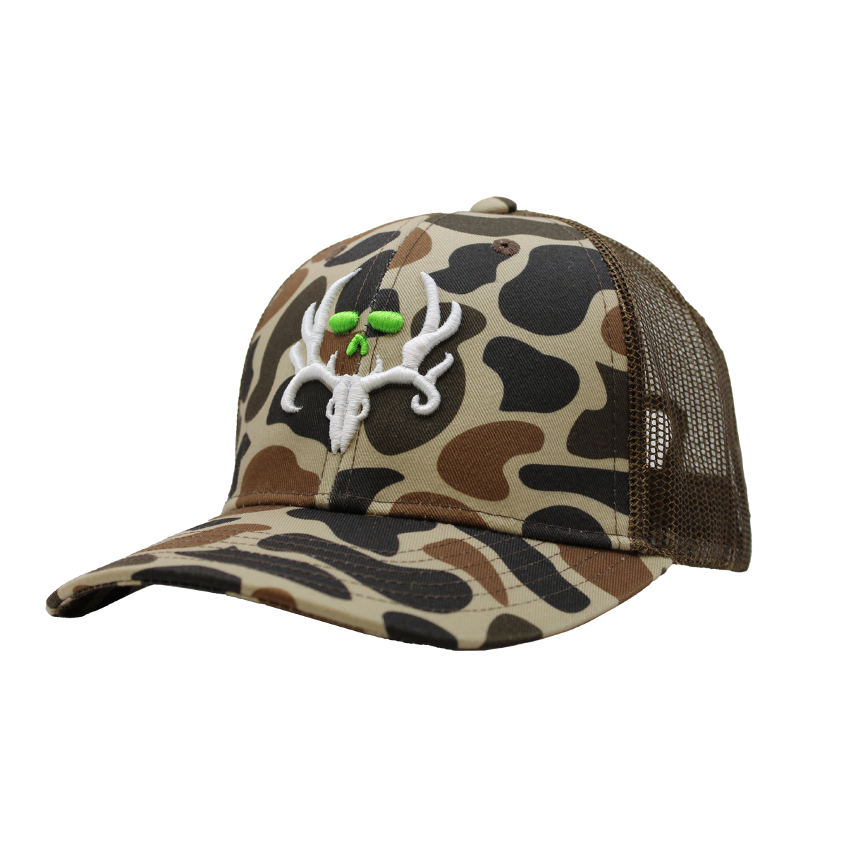 Bone Collector Mesh Back Cap - Brown Camo
