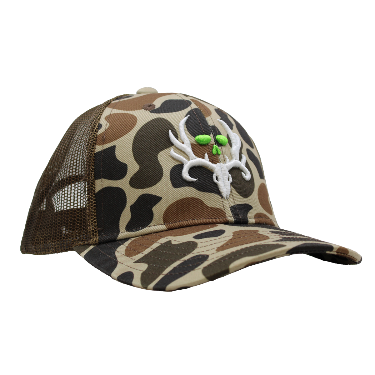 Bone Collector Mesh Back Cap - Brown Camo