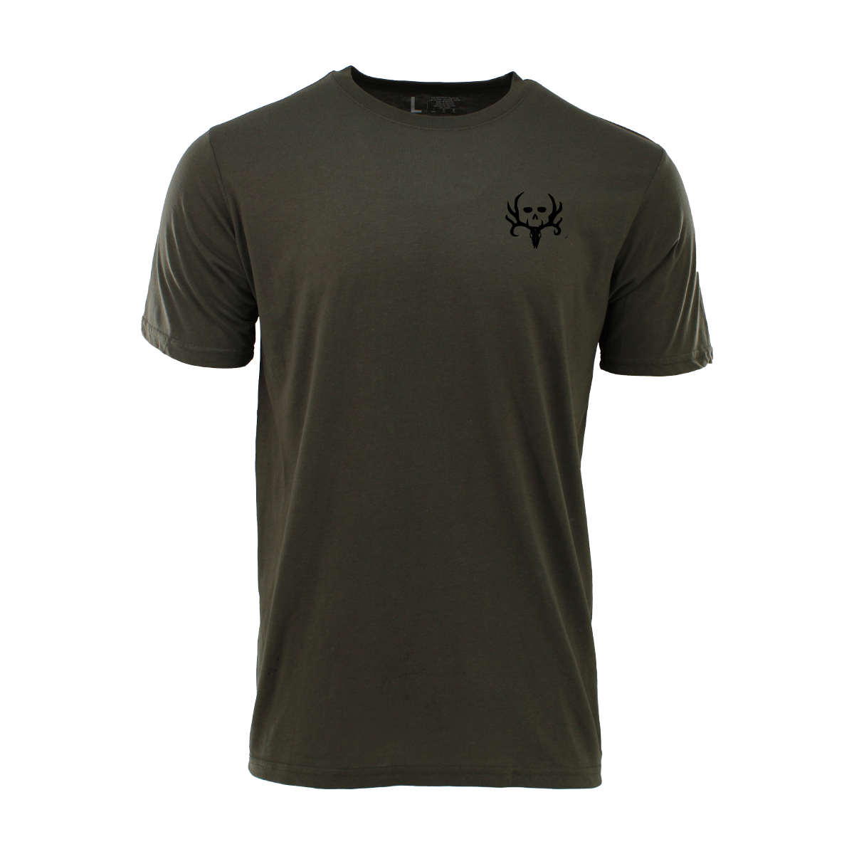 Bone Collector Short Sleeve Durasoft Flag Tee - Forest Night