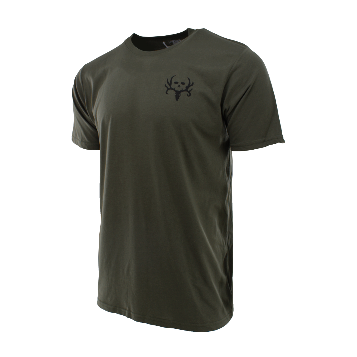 Bone Collector Short Sleeve Durasoft Flag Tee - Forest Night