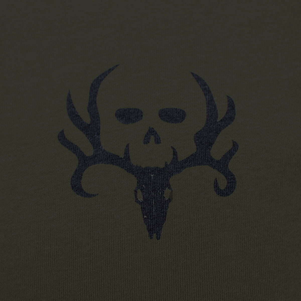 Bone Collector Short Sleeve Durasoft Flag Tee - Forest Night