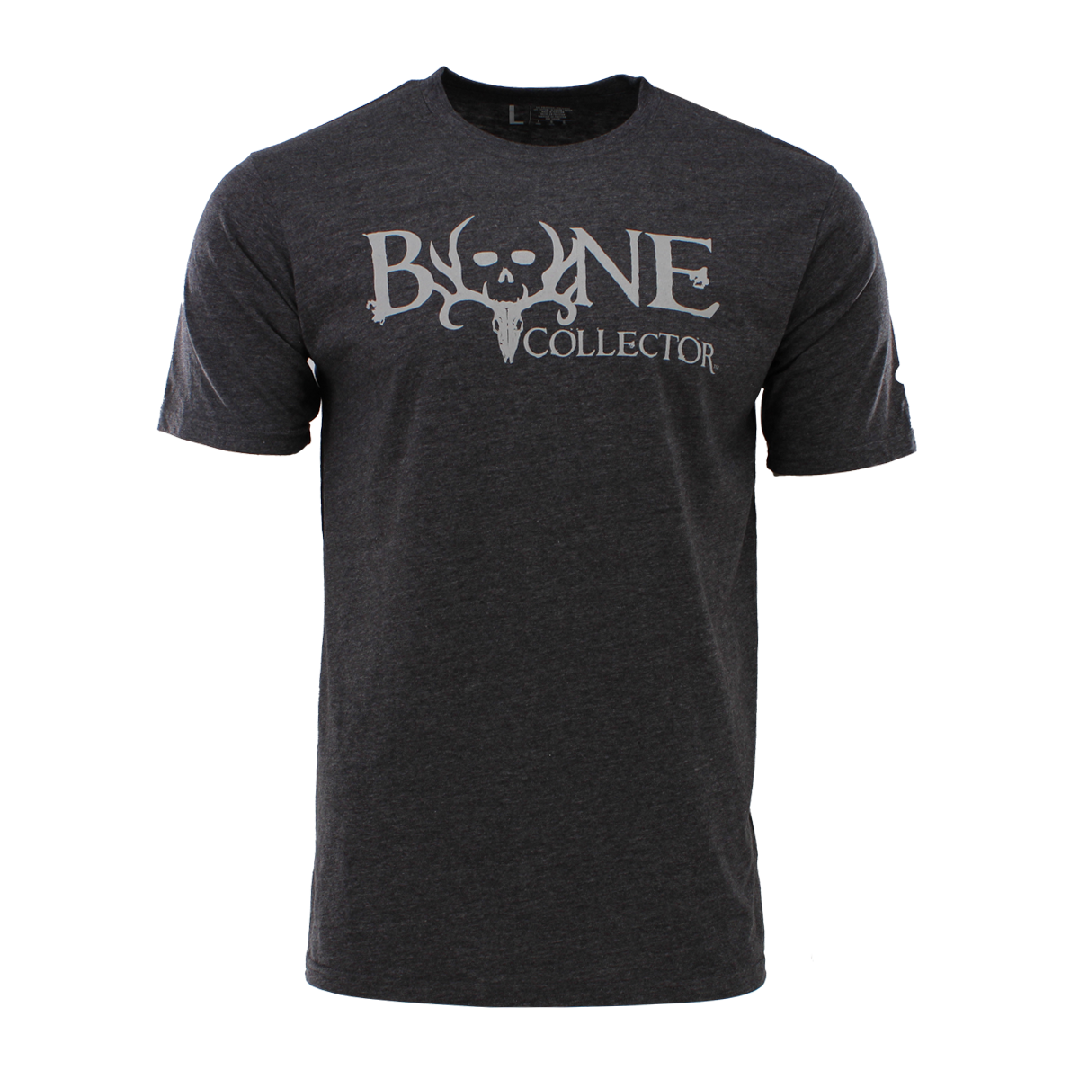 Bone Collector Short Sleeve Durasoft Tee - Charcoal Heather