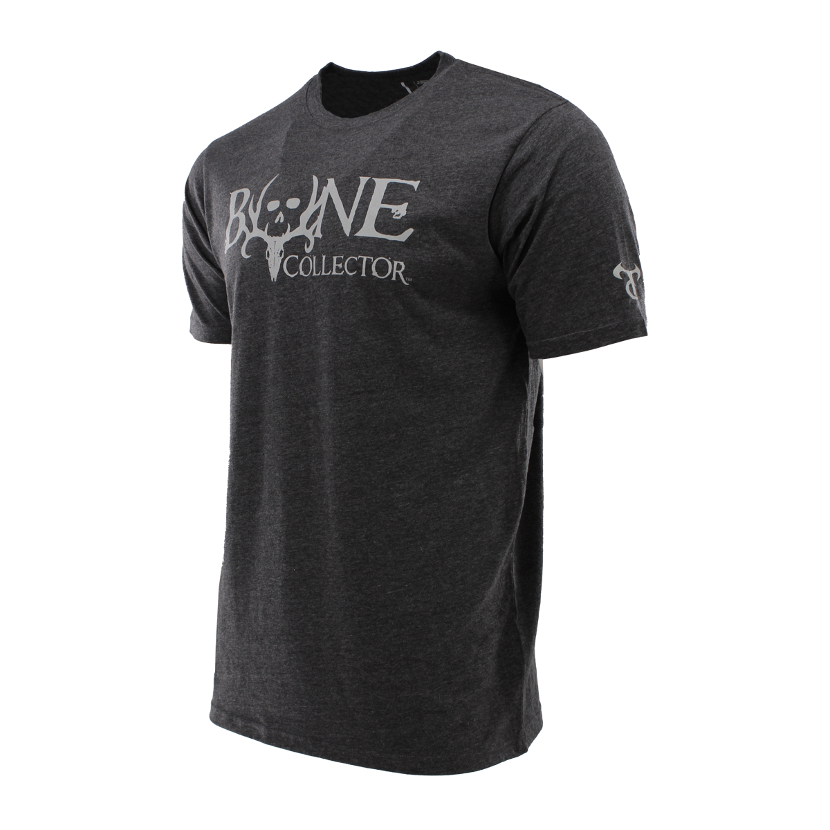 Bone Collector Short Sleeve Durasoft Tee - Charcoal Heather