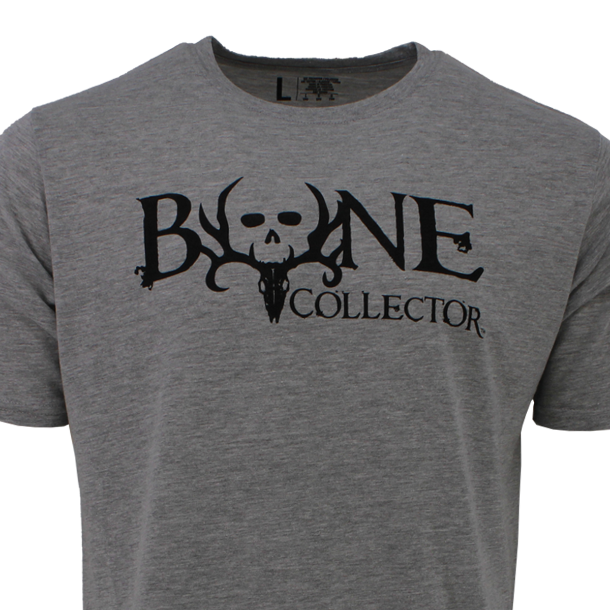 Bone Collector Short Sleeve Durasoft Tee - Heather Gray