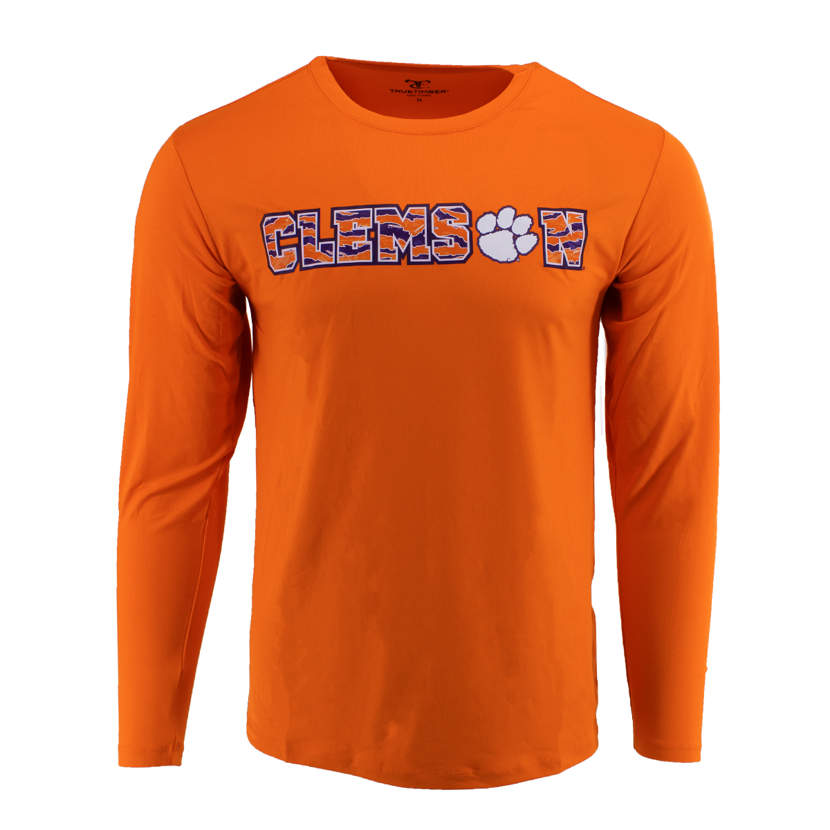Clemson Long Sleeve Performance Tee - Orange