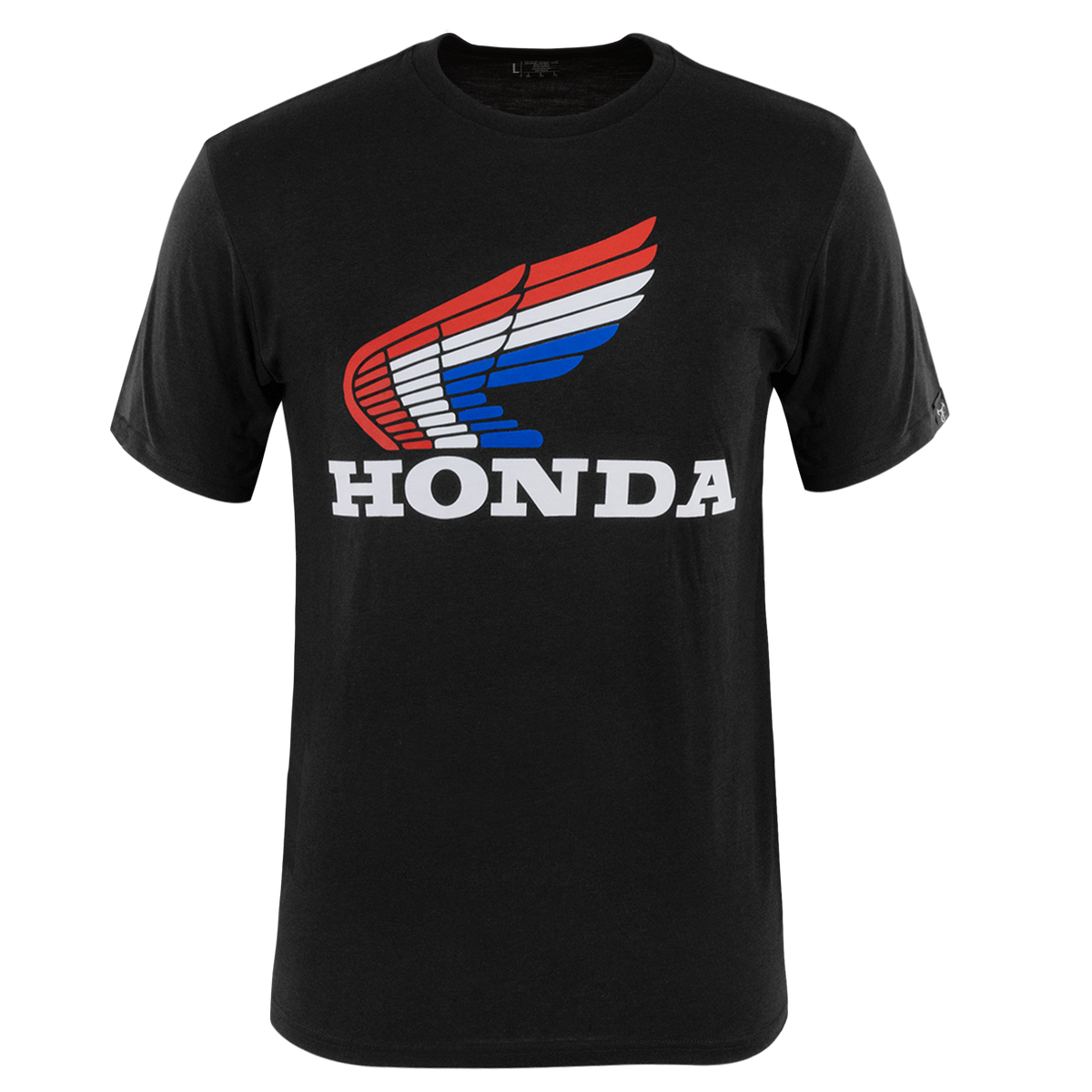 Honda Vintage Short Sleeve Tee - Black/RWB
