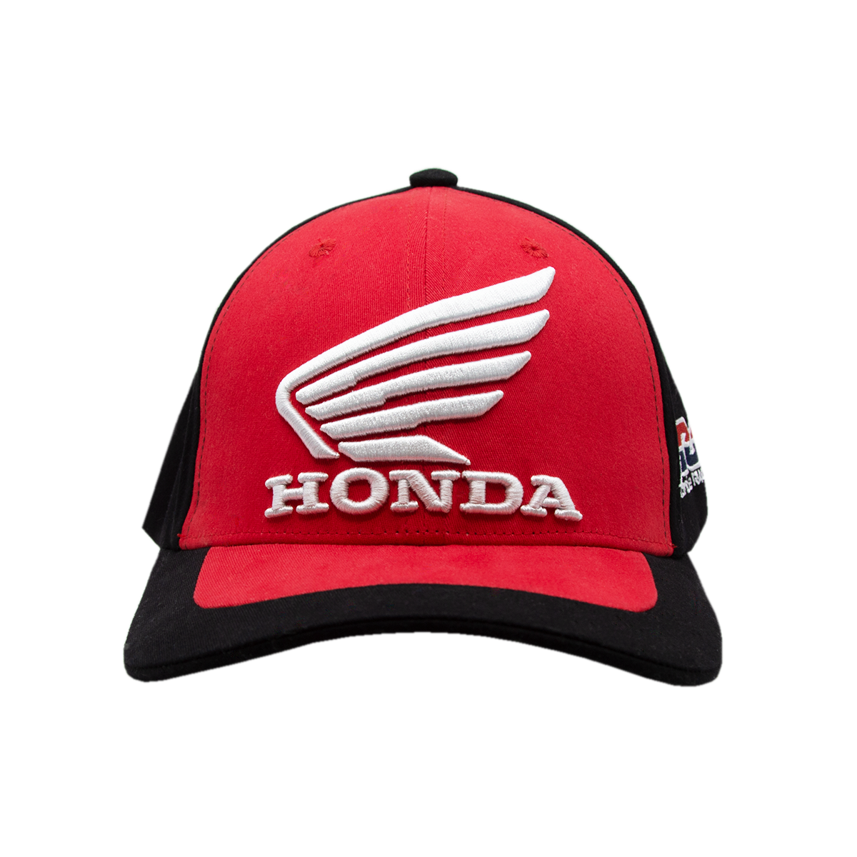 Honda HRC/Progressive TrueTimber Red and Black Stretch Fit Cap - White Logo