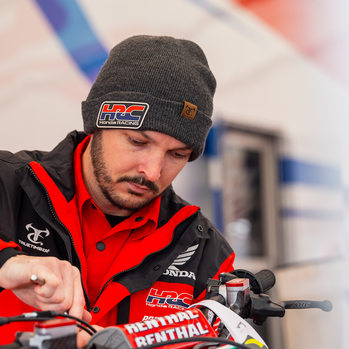 Honda HRC TrueTimber Heather Cuffed Beanie - Made in the USA