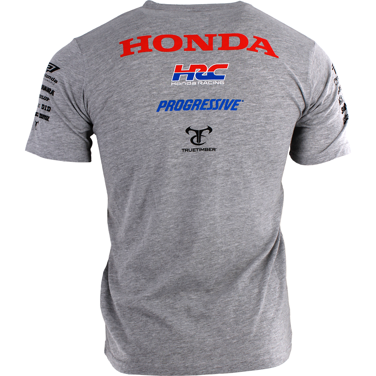 Honda HRC Durasoft Short Sleeve Tee - Heather Gray