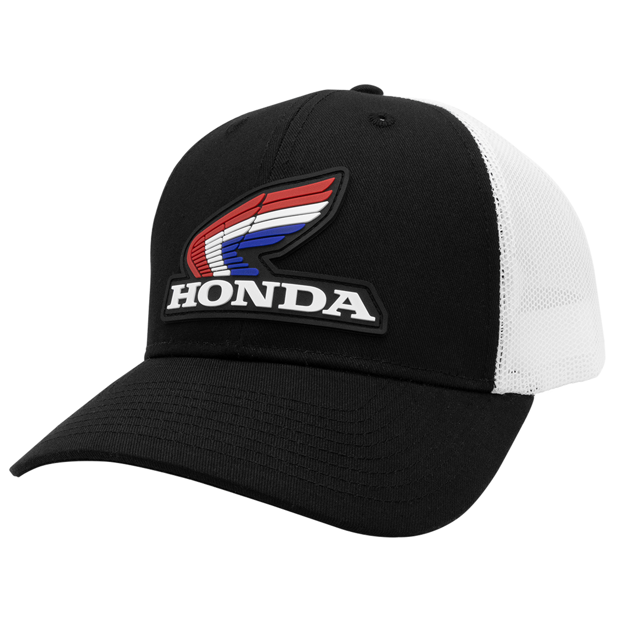 Honda Mesh Back Cap with Vintage Red, White, and Blue Logo