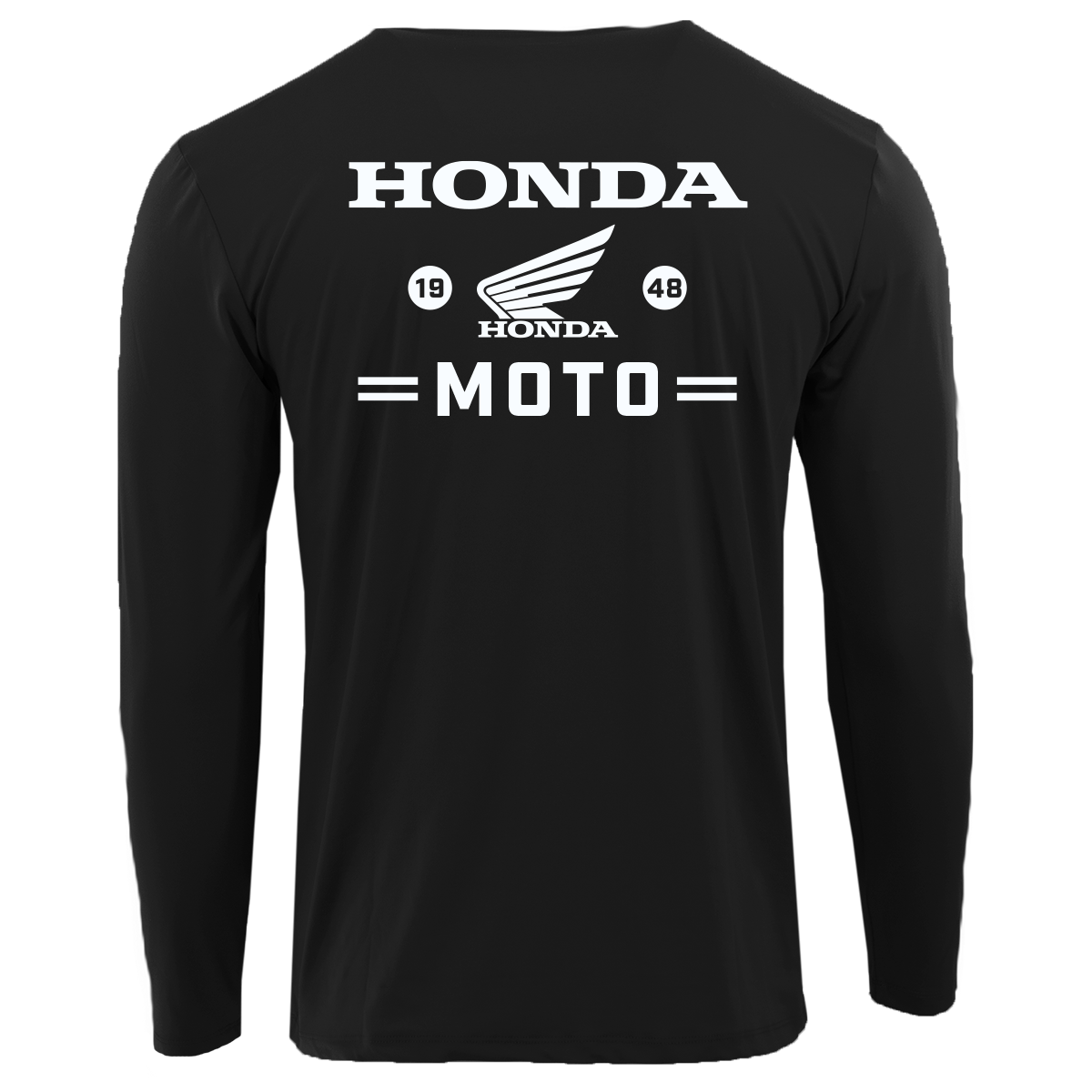 Honda Moto Performance Long Sleeve Tee - Black
