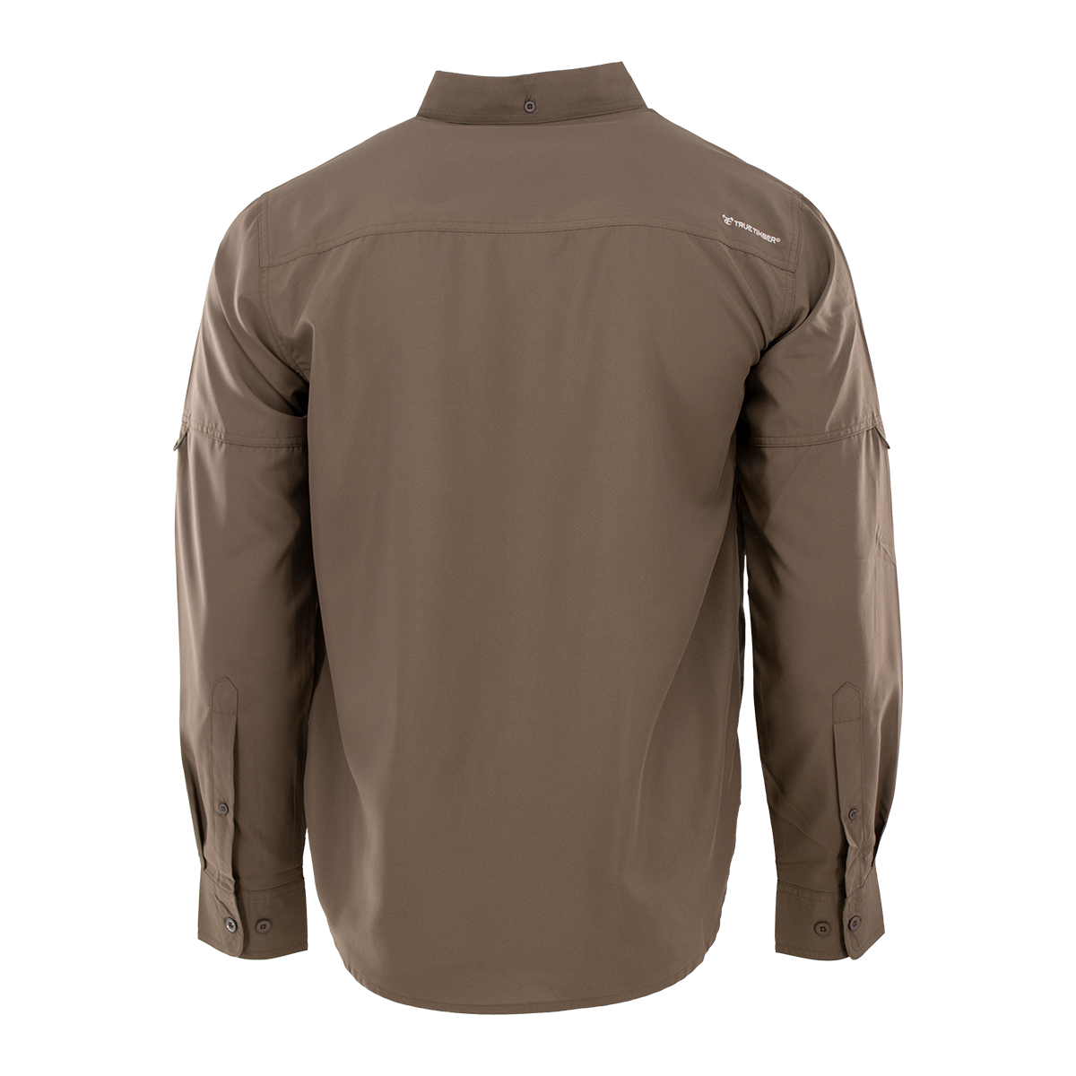 TrueTimber Back-Cast Long Sleeve Button Down Fishing Shirt
