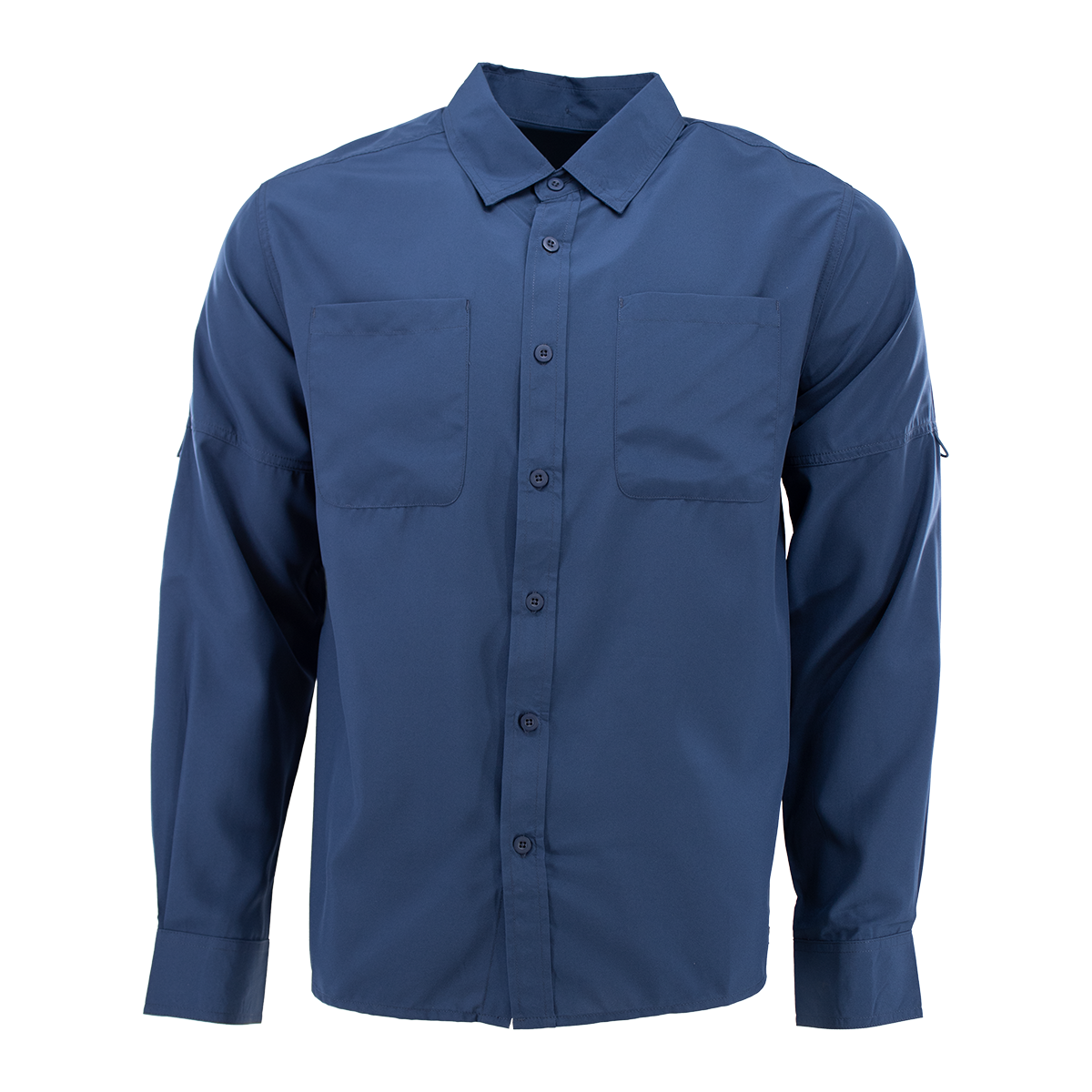 TrueTimber Back-Cast Long Sleeve Button Down Fishing Shirt