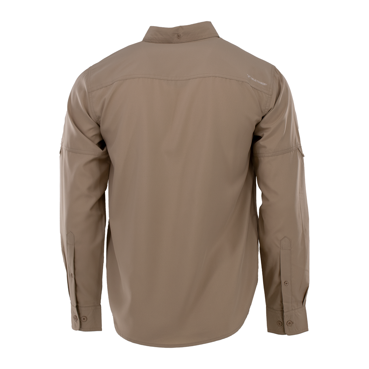 TrueTimber Back-Cast Long Sleeve Button Down Fishing Shirt