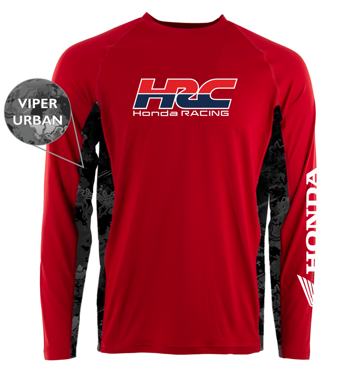 Honda HRC TrueTimber Long Sleeve RipWater T-Shirt – The Official
