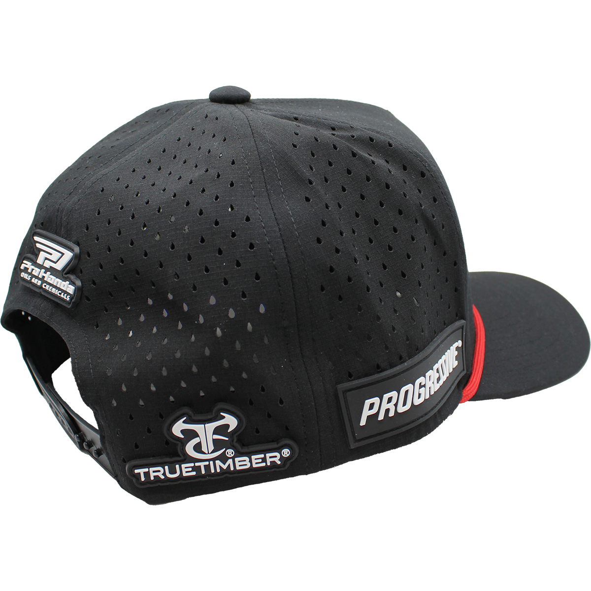 Honda 5 Panel, Die Cut Cap - Black