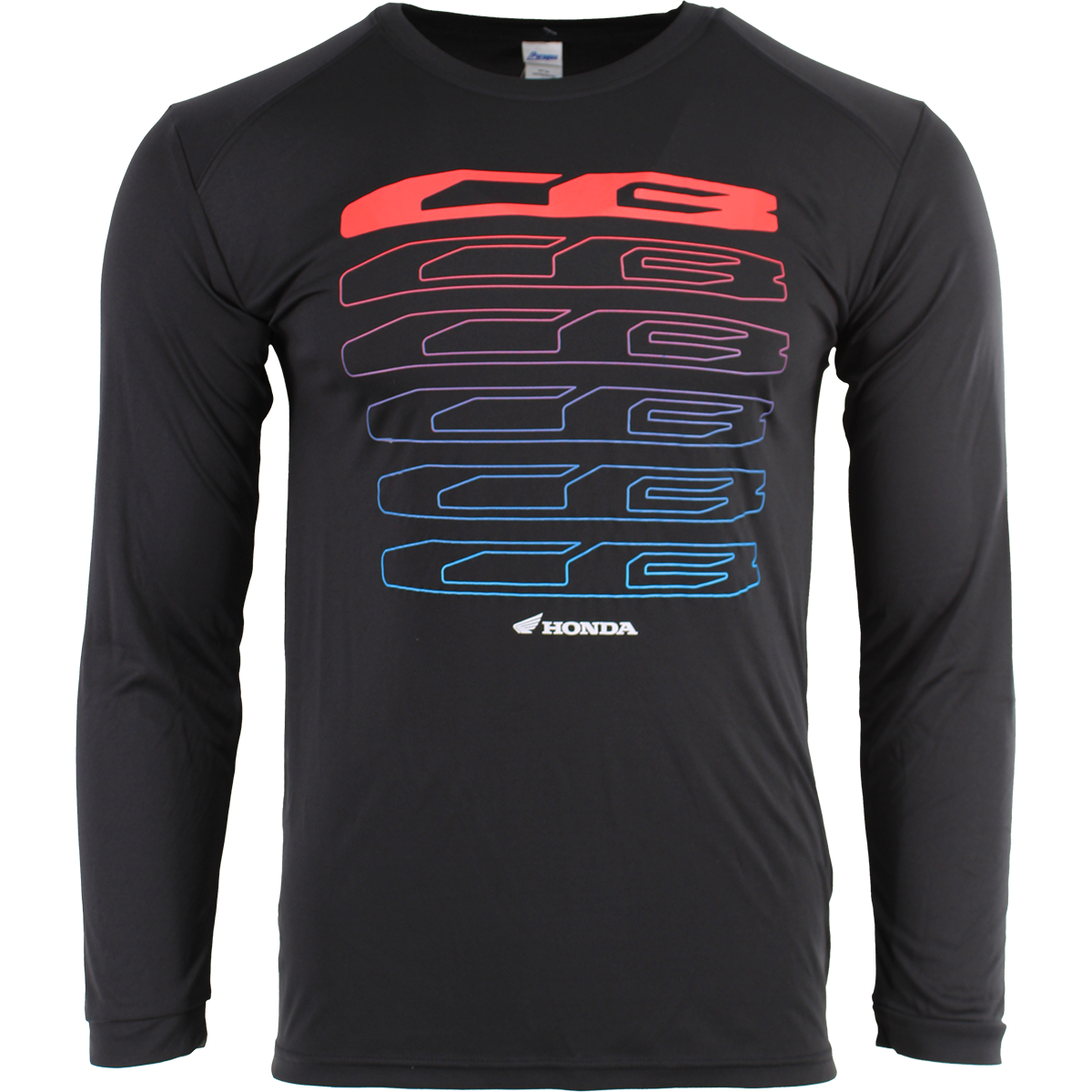 Honda CB Performance LS Shirt w/Multicolor Logos