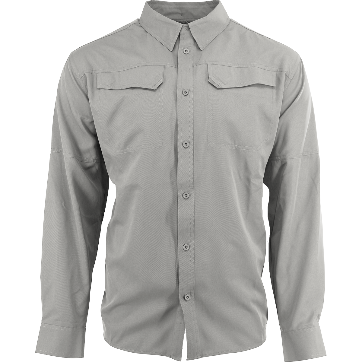 TrueTimber Branded BakStaye LS Shirt - Harbor Grey