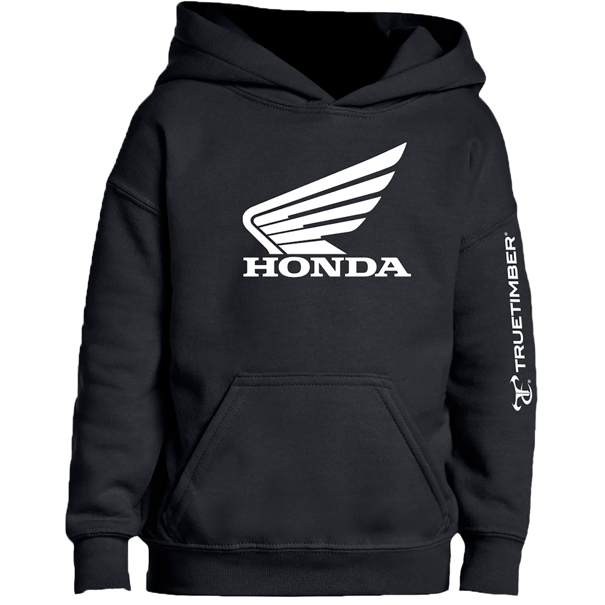 Honda TrueTimber Youth Pullover Hoodie - Black/White