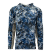 LeMoyne Performance Hoodie - Viper Aqua/Drizzle Gray
