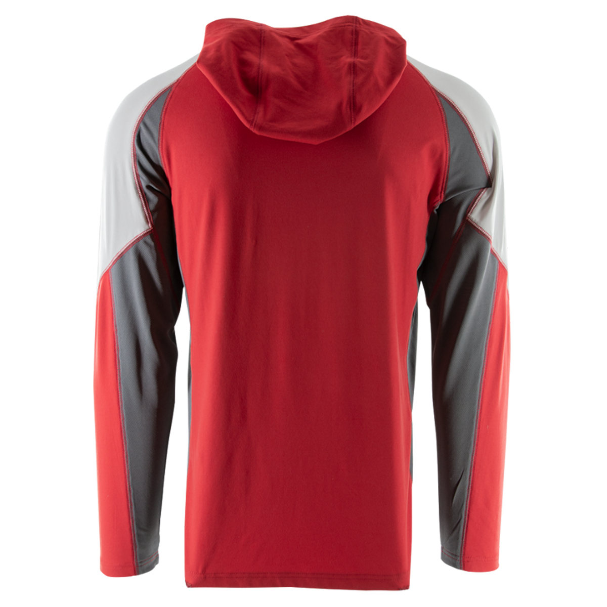 ShellDrop Hoodie - Red Hot/Cool Gray/Vapor Gray