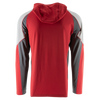 ShellDrop Hoodie - Red Hot/Cool Gray/Vapor Gray