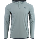 TrueTimber Tippet Henley Hoodie - Gray Mist