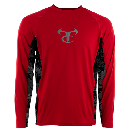 RipWater LS Crew - Red/Viper Urban