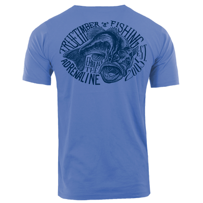 Marina Blue Fishing Tee