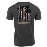 TrueTimber Distressed Flag SS Tee