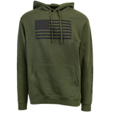 TrueTimber Black Chest Flag Hoodie