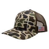 TrueTimber Nail Cross Mesh Back Cap - Green Camo