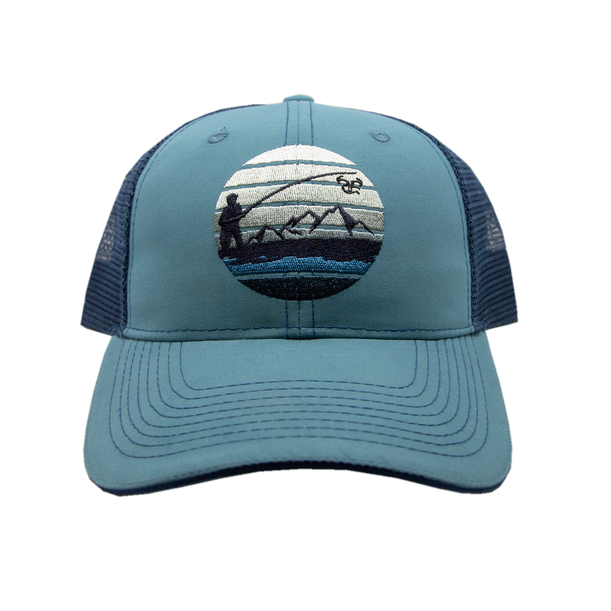 Gradient Fishing Patch Cap