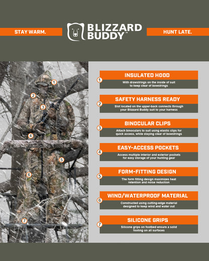 Blizzard Buddy Extreme Cold Weather Hunting Suit