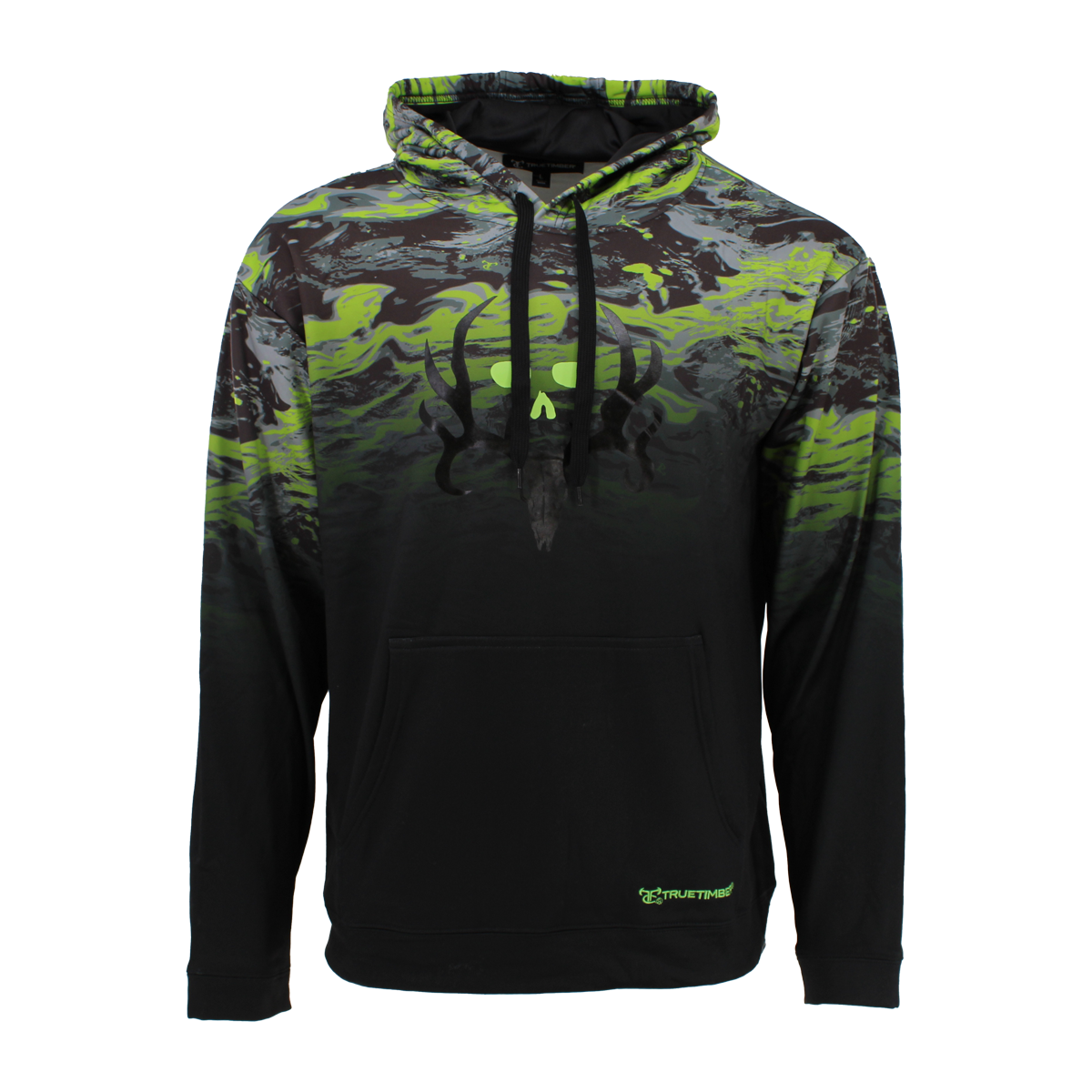 Bone Collector Dropshot Gradient Hoodie - Caiman Flash/Black