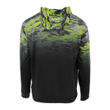 Bone Collector Dropshot Gradient Hoodie - Caiman Flash/Black