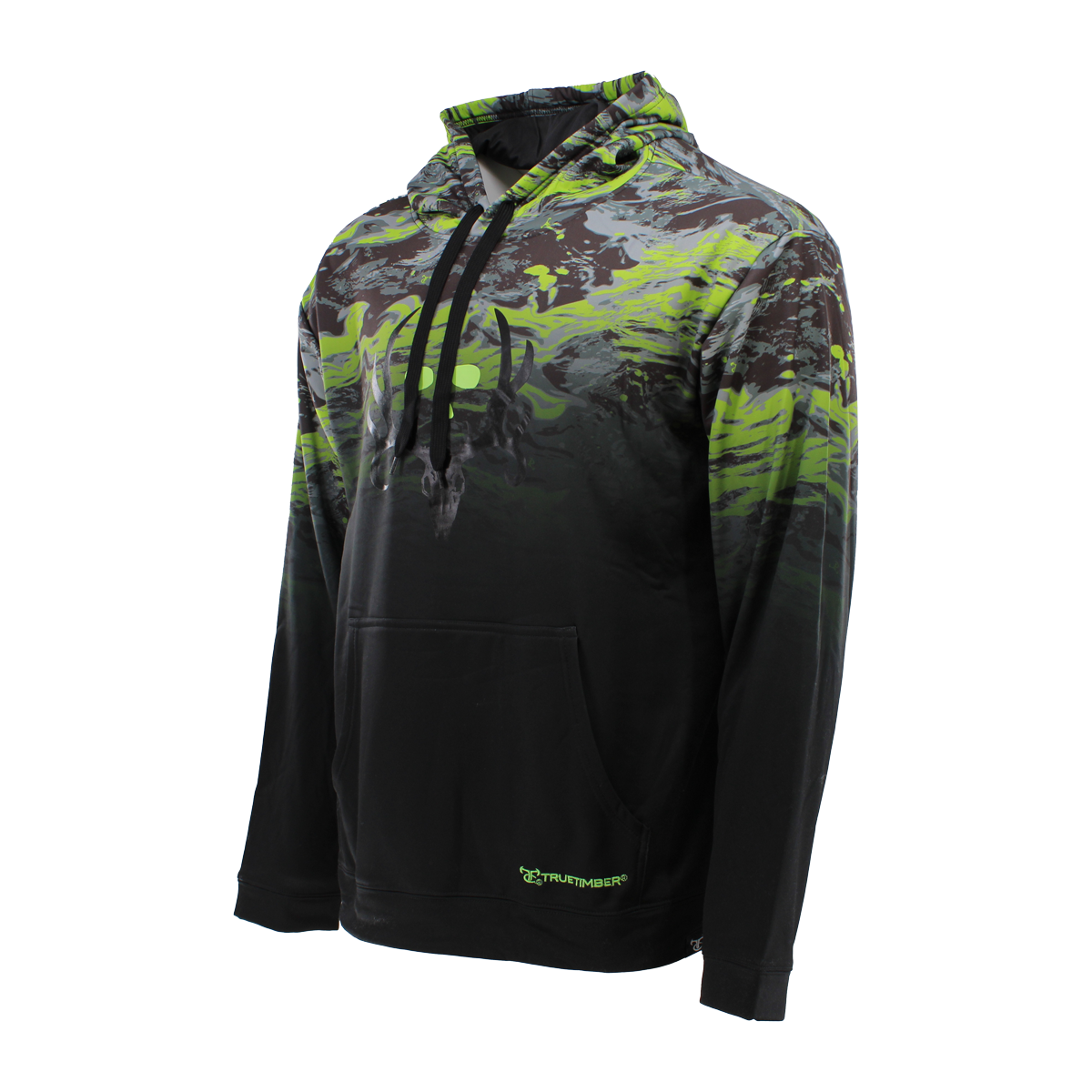 Bone Collector Dropshot Gradient Hoodie - Caiman Flash/Black
