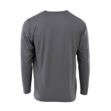 Bone Collector Long Sleeve Performance Shirt - Cool Gray