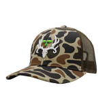 Bone Collector Mesh Back Cap - Brown Camo