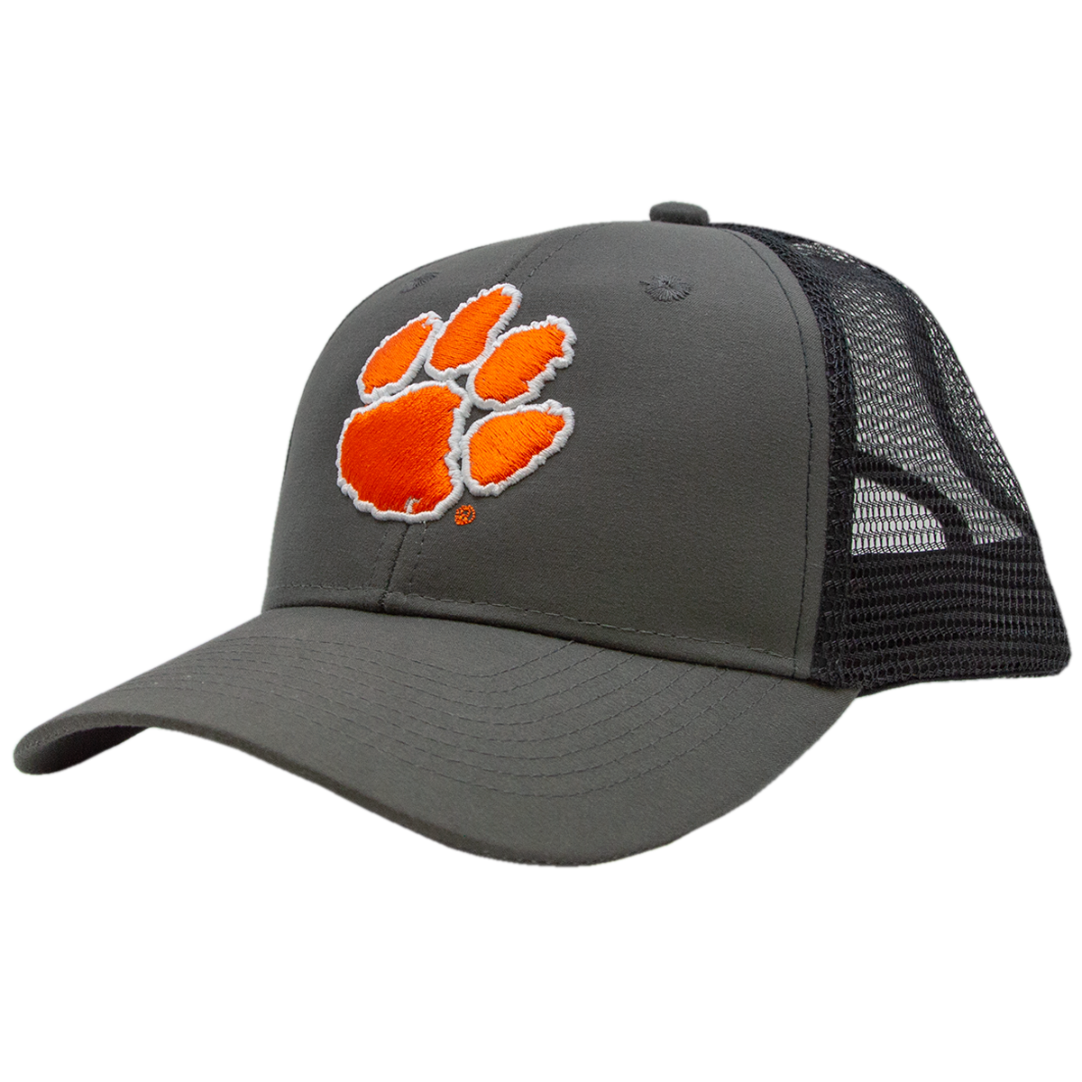 Clemson Mesh Back Cap - Charcoal/Black