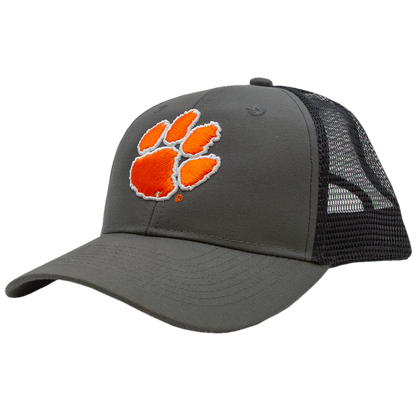 Clemson Mesh Back Cap - Charcoal/Black