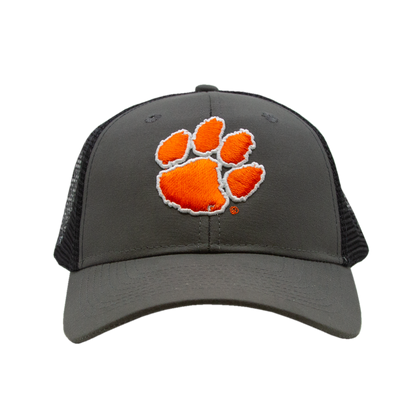 Clemson Mesh Back Cap - Charcoal/Black