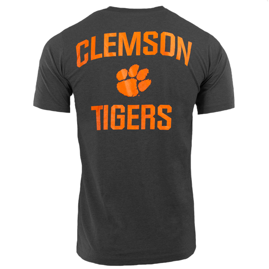 Clemson SS Tee - Charcoal Heather