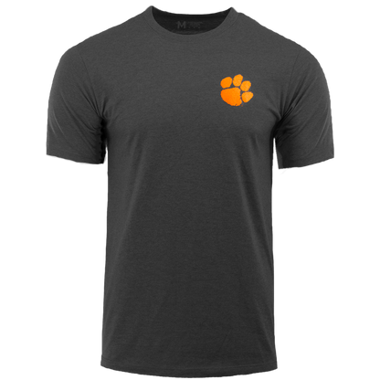 Clemson SS Tee - Charcoal Heather