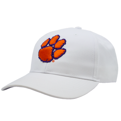 Clemson Performance Cap - Bright White